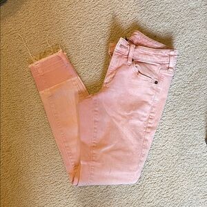 Universal Thread Light Pink Ankle Jeans